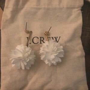 J. Crew Pom Pom earrings